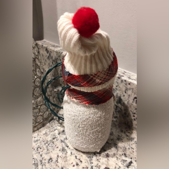 Country Sock Snowman ⛄️ Light - Picture 4 of 4
